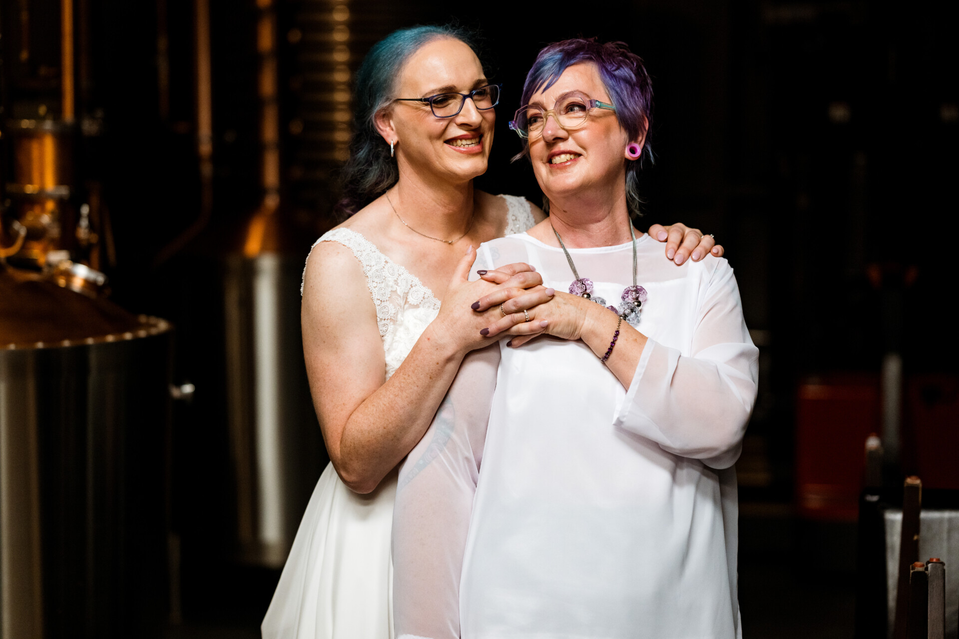 Kate & Raya's wedding photographed by RXAphotography